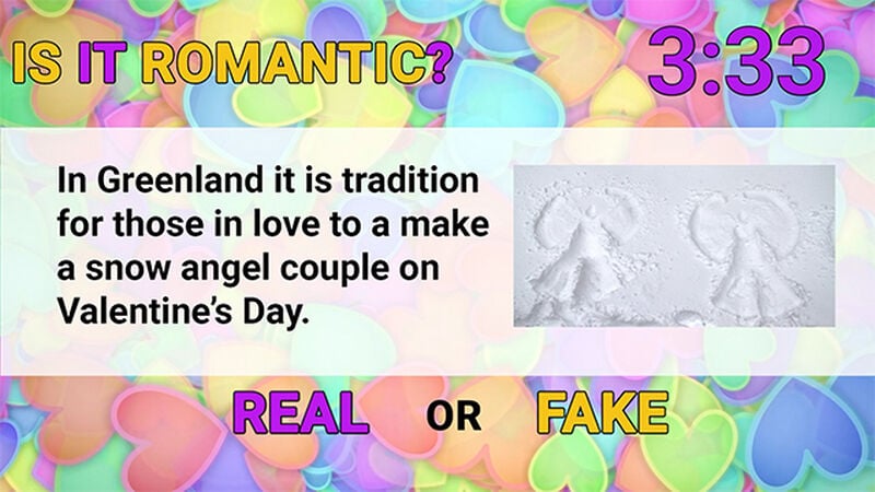 Is It Romantic? Preservice Countdown